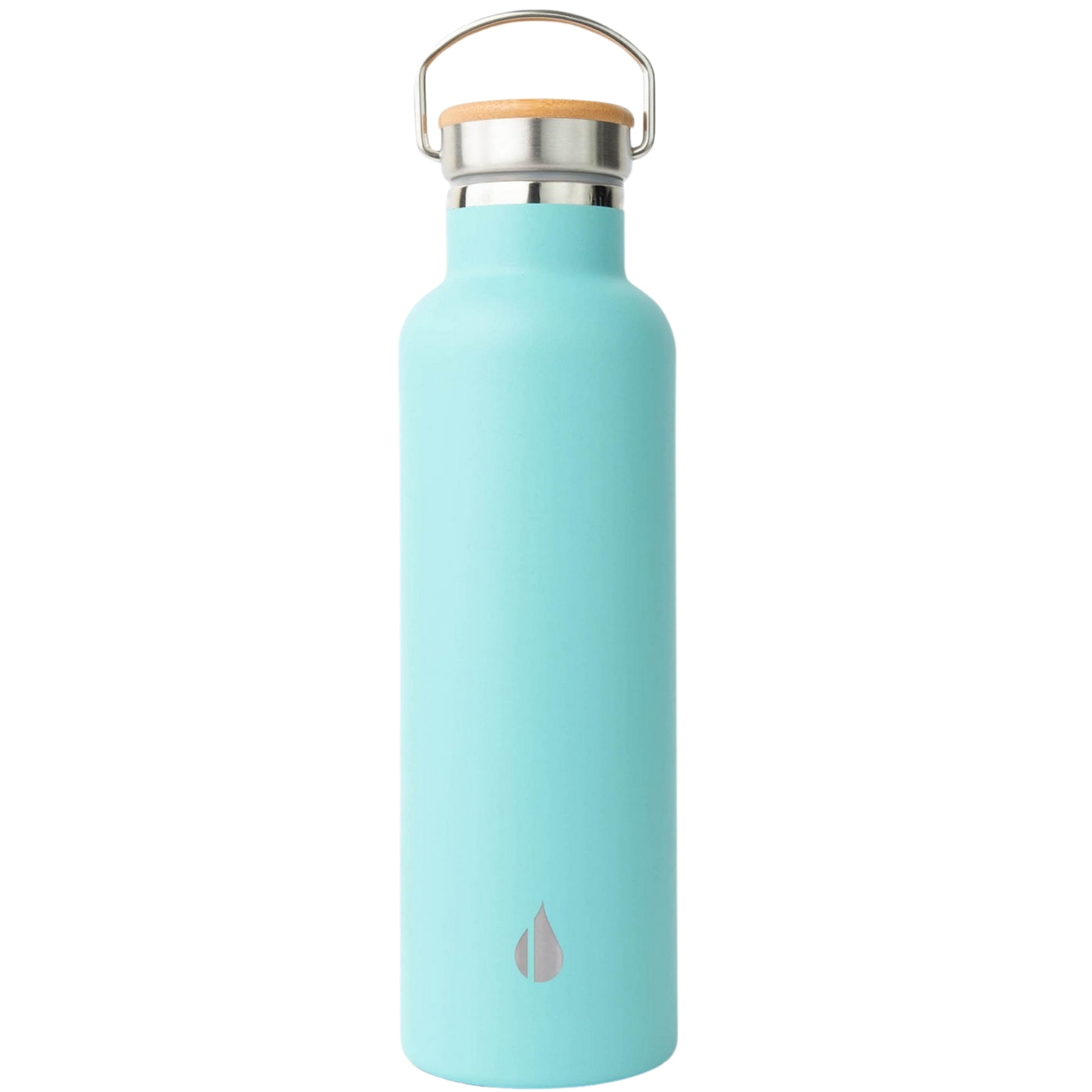 Customizable Elemental® 25 oz Stainless Steel Insulated Bottle in robins egg