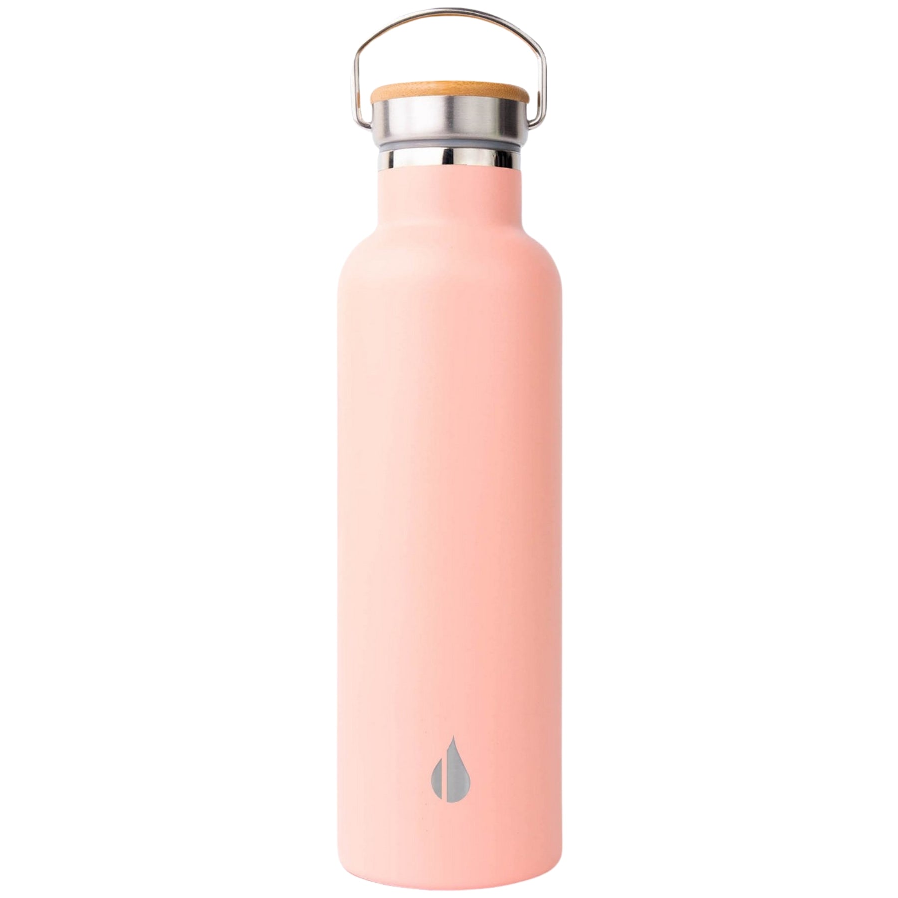 Customizable Elemental® 25 oz Stainless Steel Insulated Bottle in rose