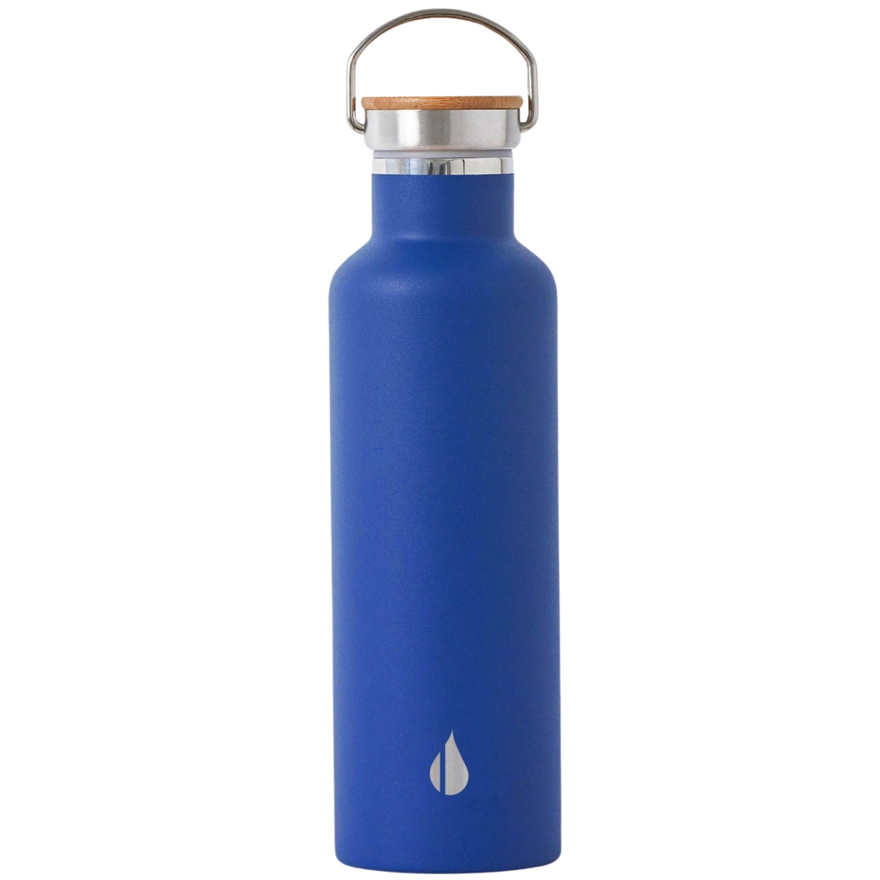 Customizable Elemental® 25 oz Stainless Steel Insulated Bottle in royal blue