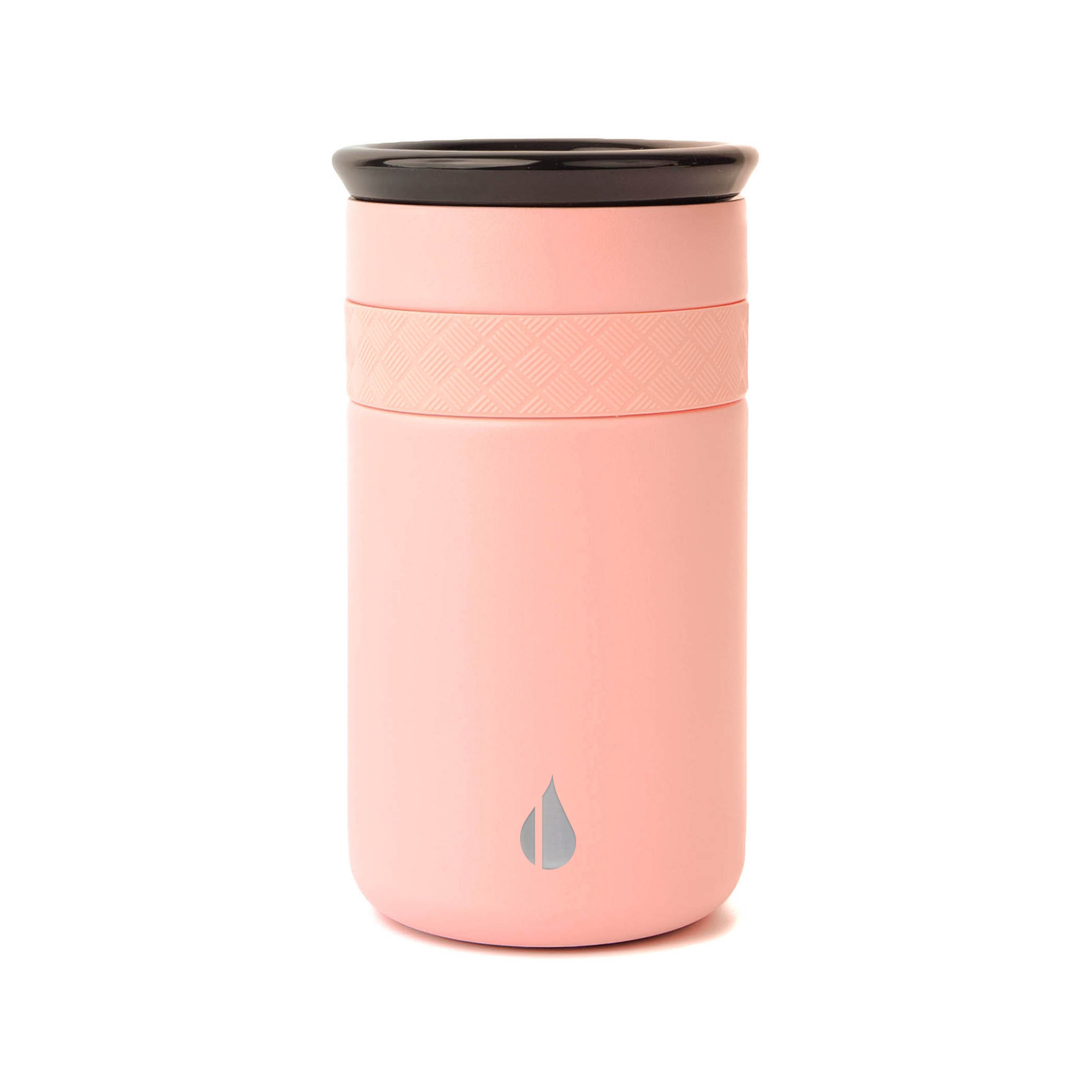 Customizable Elemental® 12 oz Artisan Tumbler with Ceramic Lid in Rose