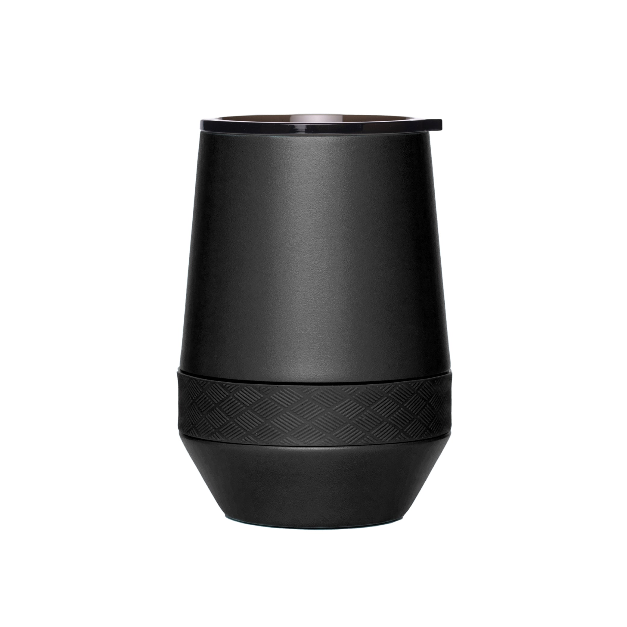 Customizable Elemental® 10 oz Stainless Steel Stemless Tumbler in black