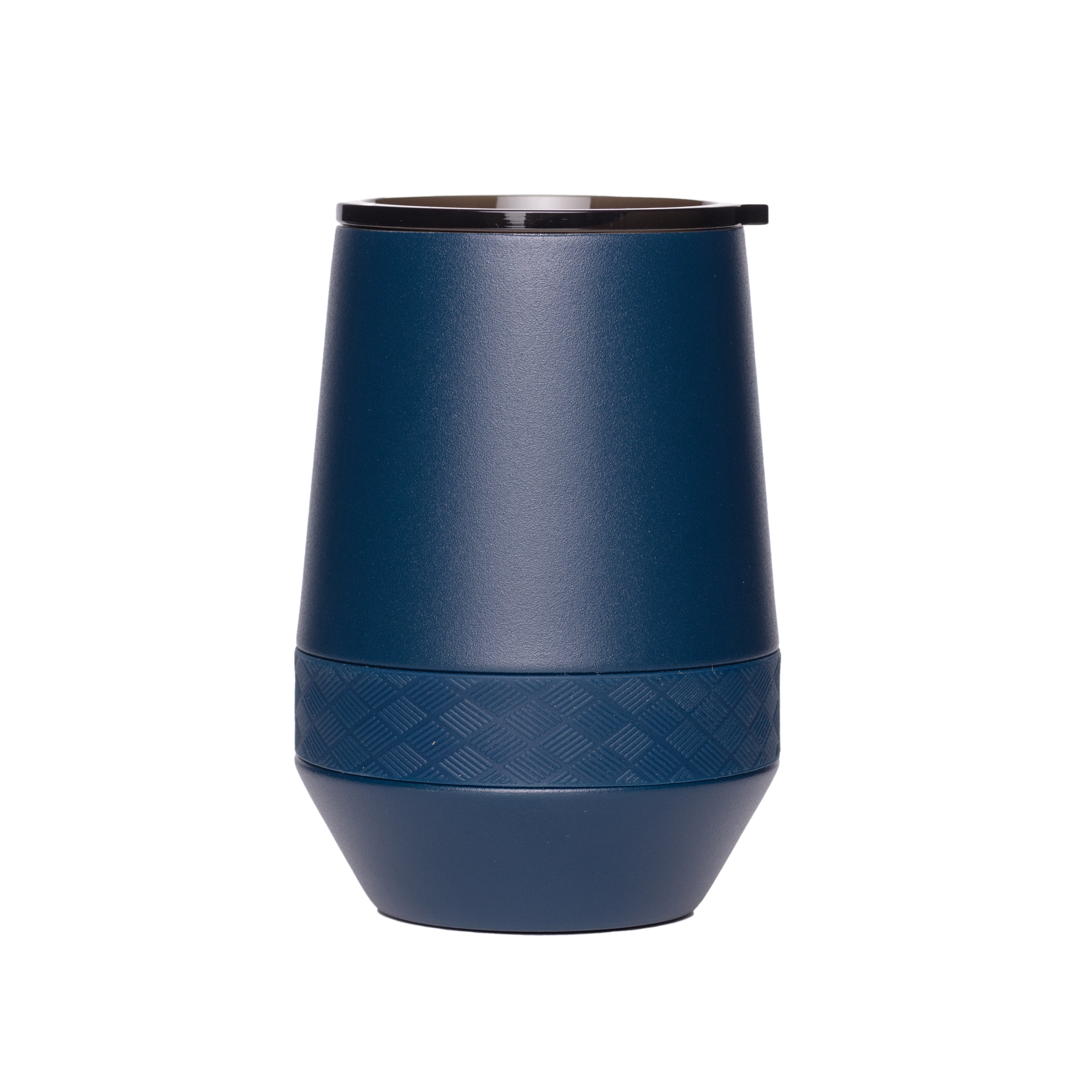 Customizable Elemental® 10 oz Stainless Steel Stemless Tumbler in navy