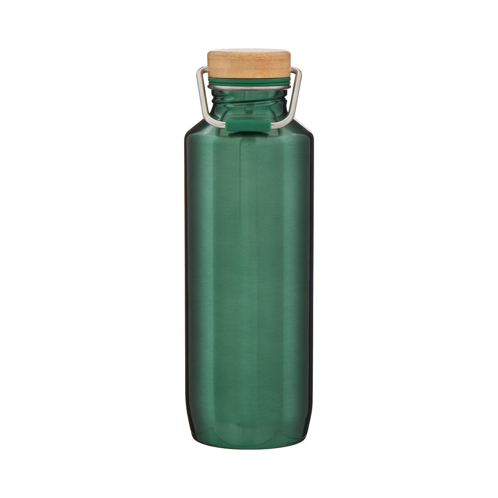 h2go® 25 oz Grove Recycled Stainless Steel Bottle in green.