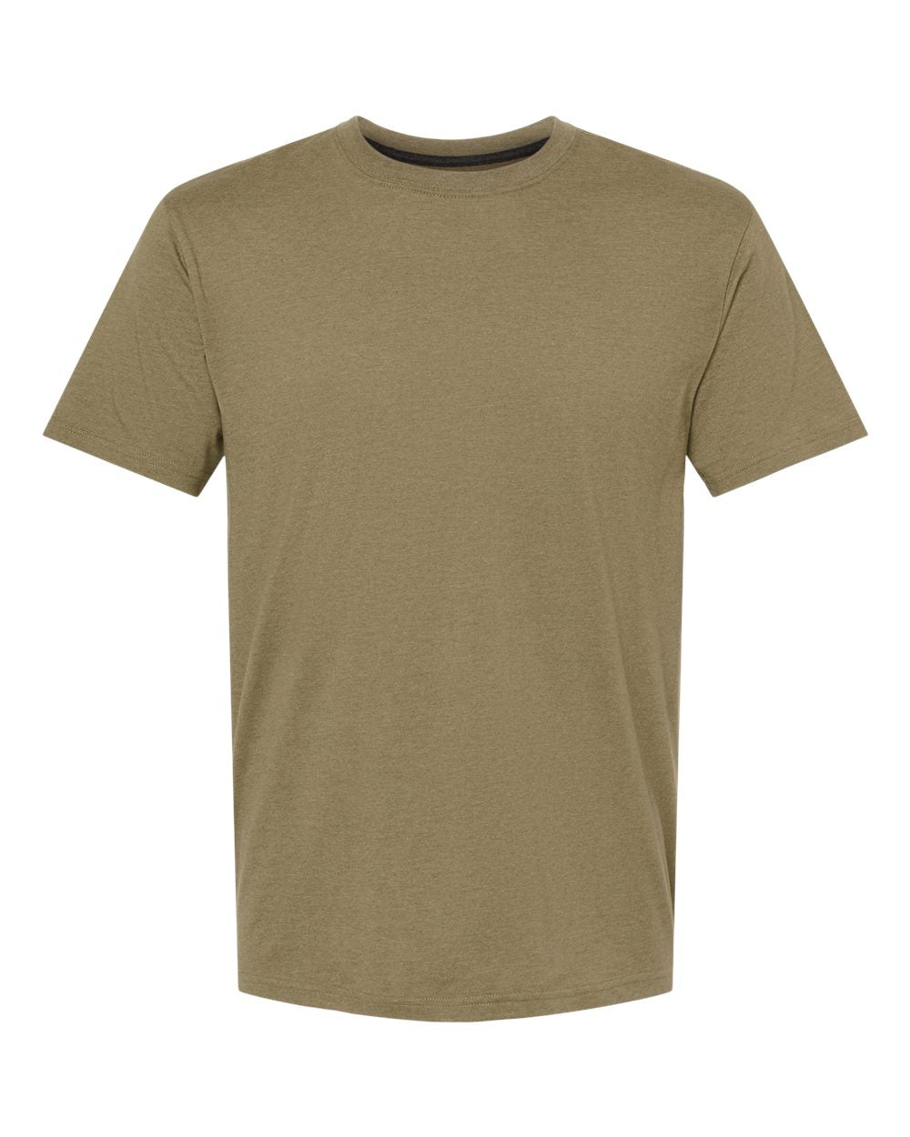 Customizable kastlfel recycledsoft t-shirt in moss green