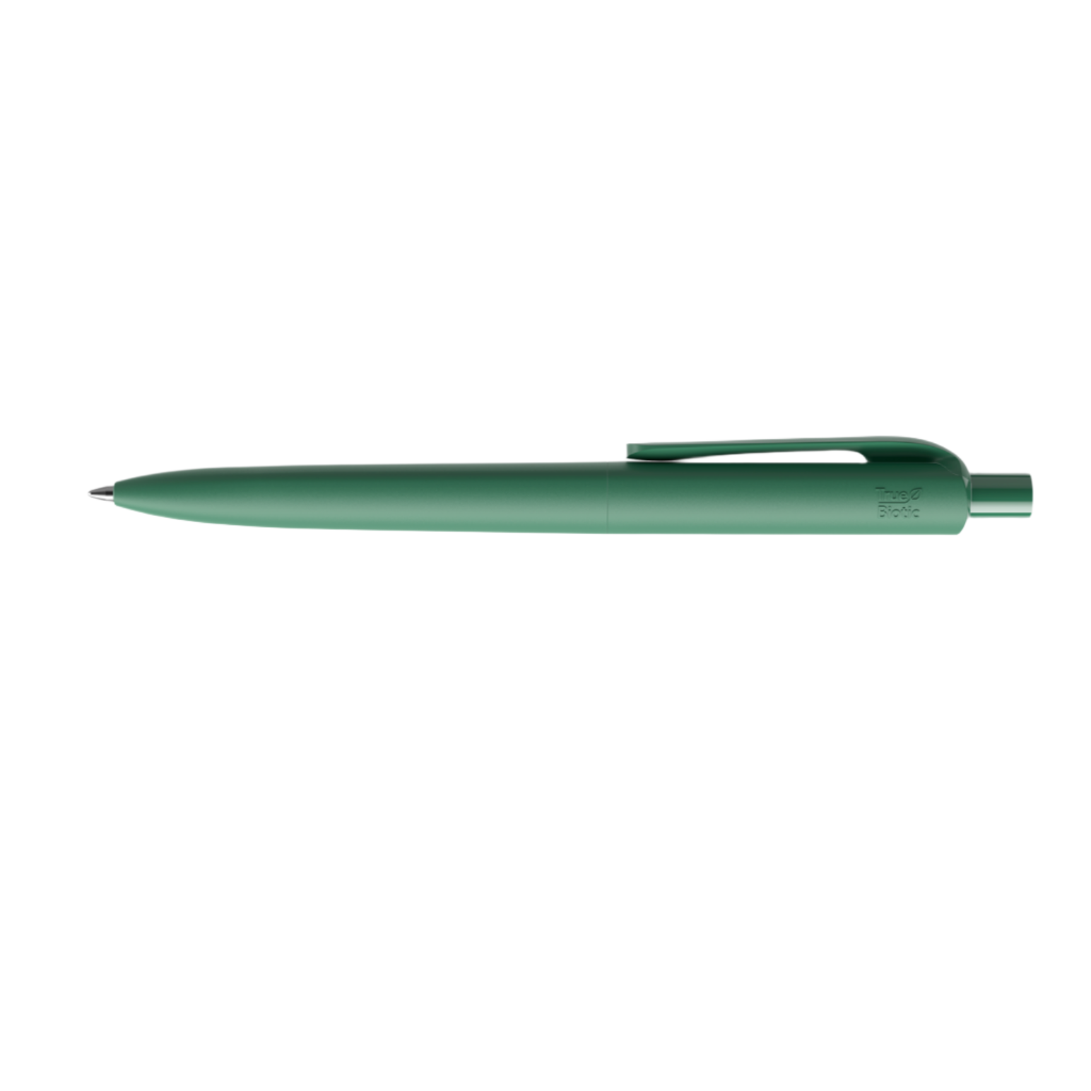 Customizable prodir DS8 biodegradable pen in green.