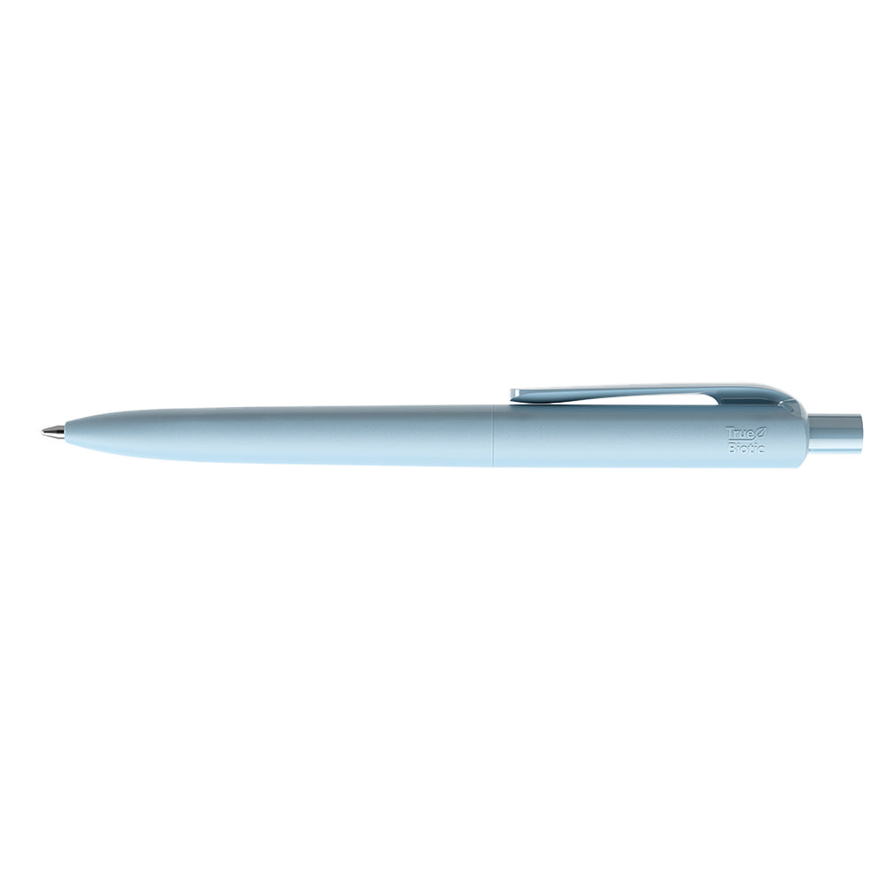 Customizable prodir DS8 biodegradable pen in sky blue