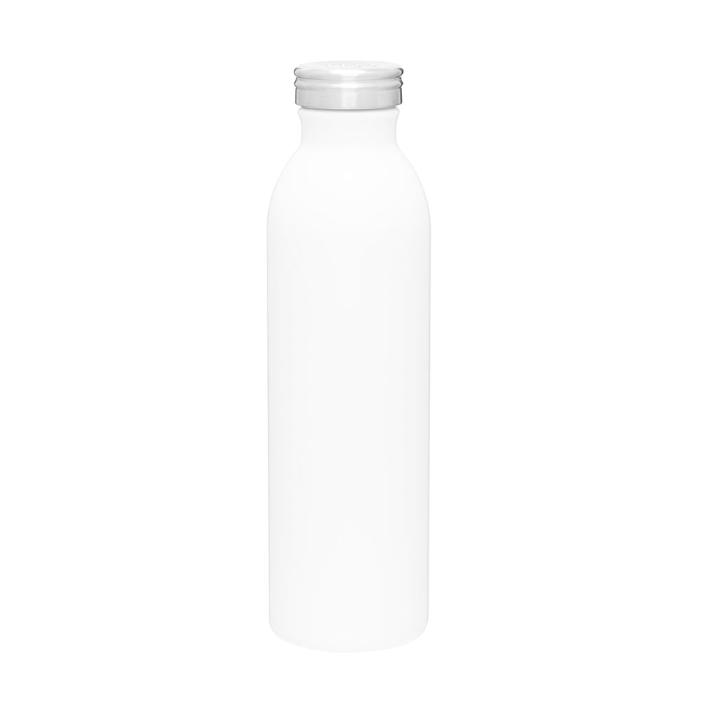 Customizable 21 oz Insulated Stainless Steel Easton Bottle in white.