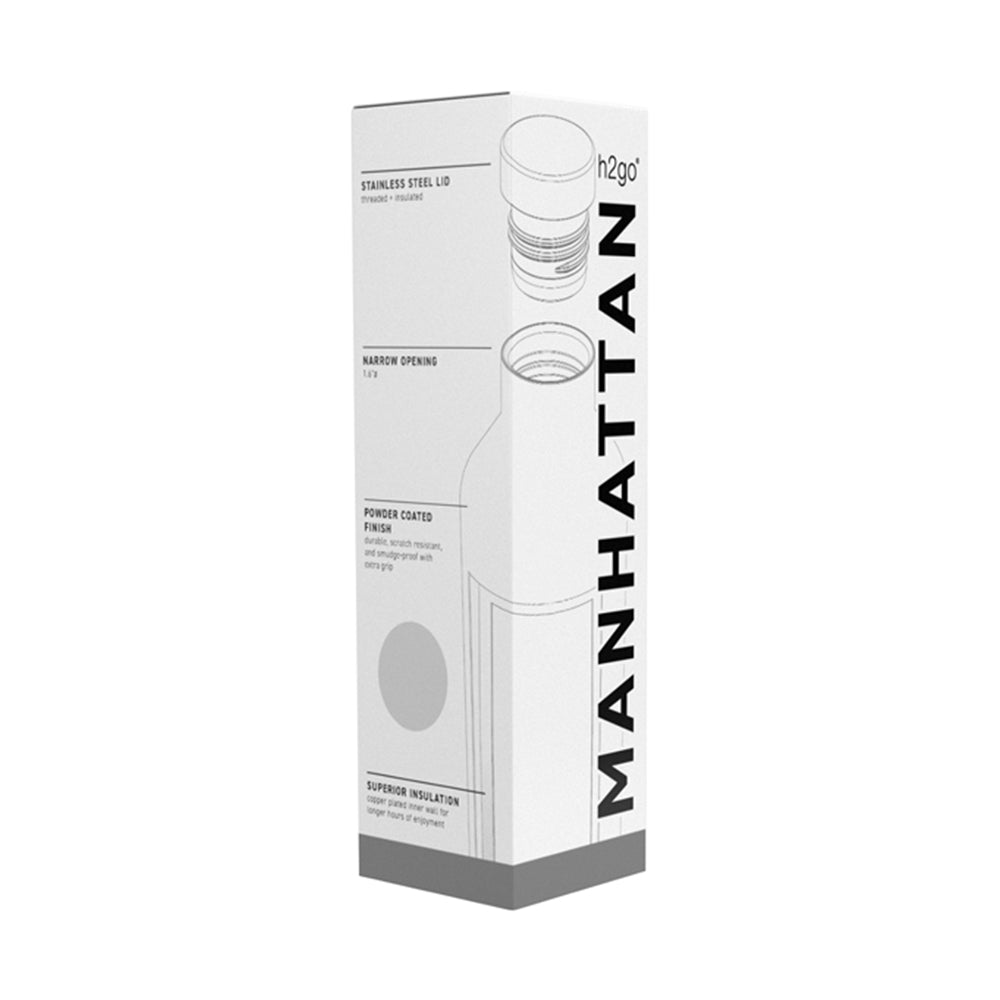 21 oz Insulated Stainless Steel Manhattan Bottle