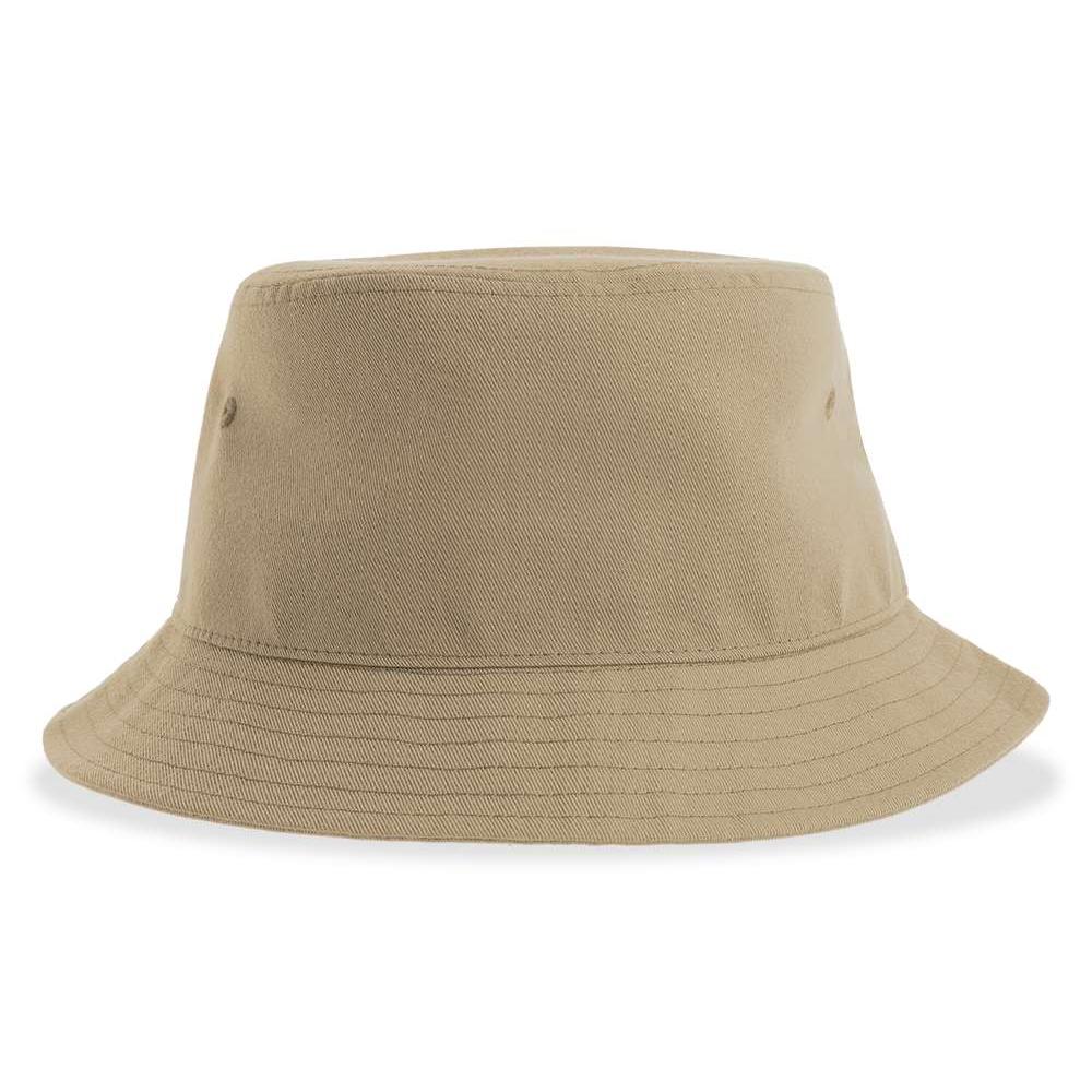 Customizable Atlantis Headwear Geob Bucket Hat in khaki
