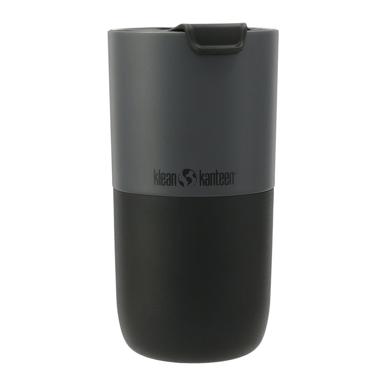 Klean Kanteen 16 oz Eco Rise Stainless Steel Tumbler in asphalt black.
