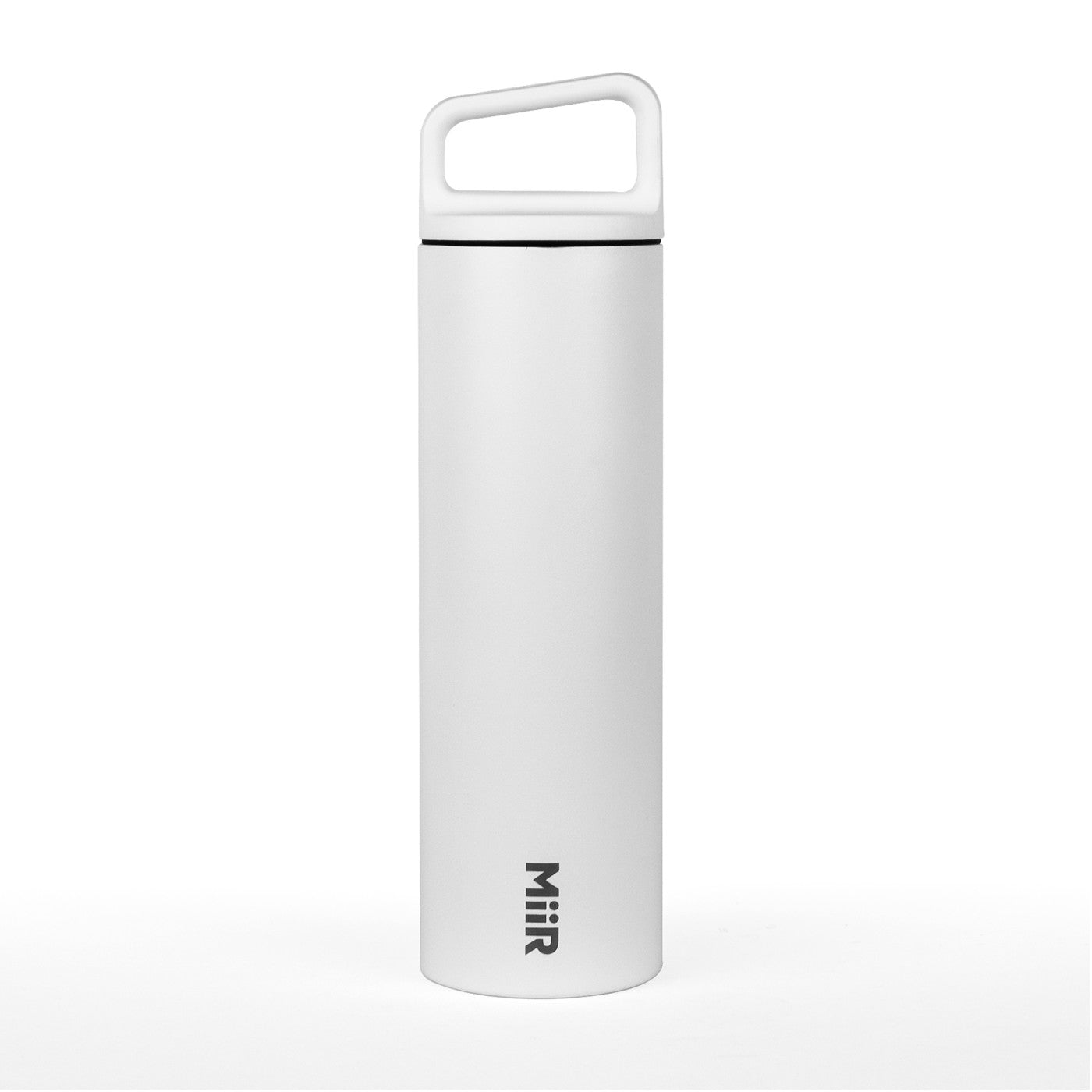 Customizable Miir® 20 oz Insulated Wide-Mouth Bottle in white