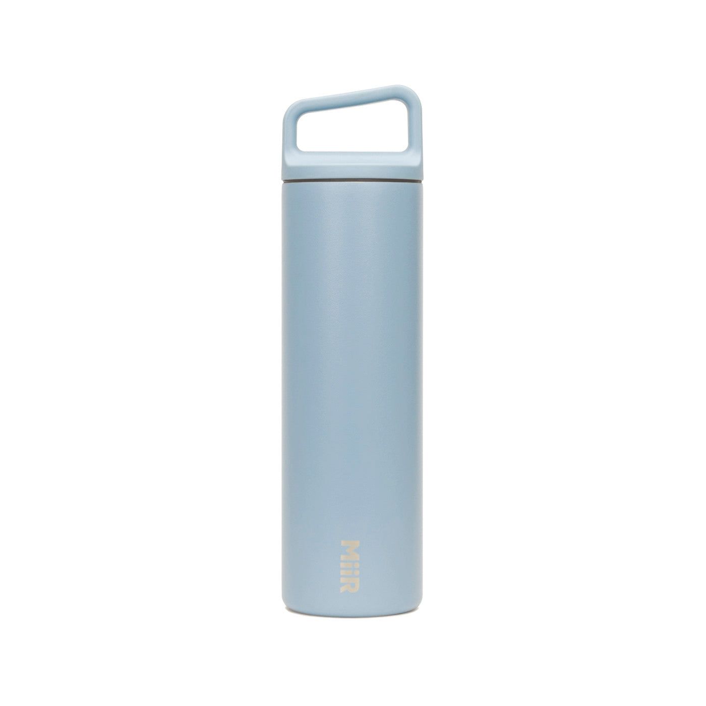 Customizable Miir® 20 oz Insulated Wide-Mouth Bottle in light blue.