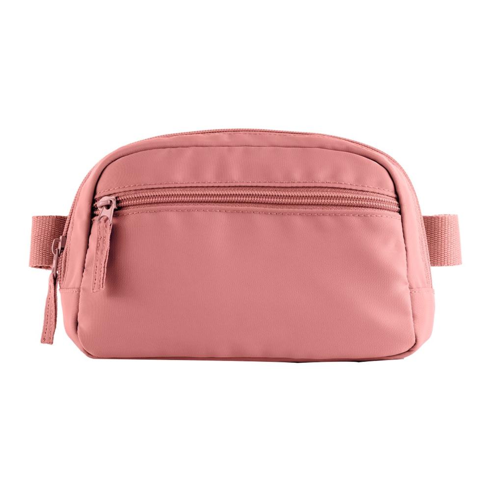 Recycled Sport Fanny Pack in pink.
