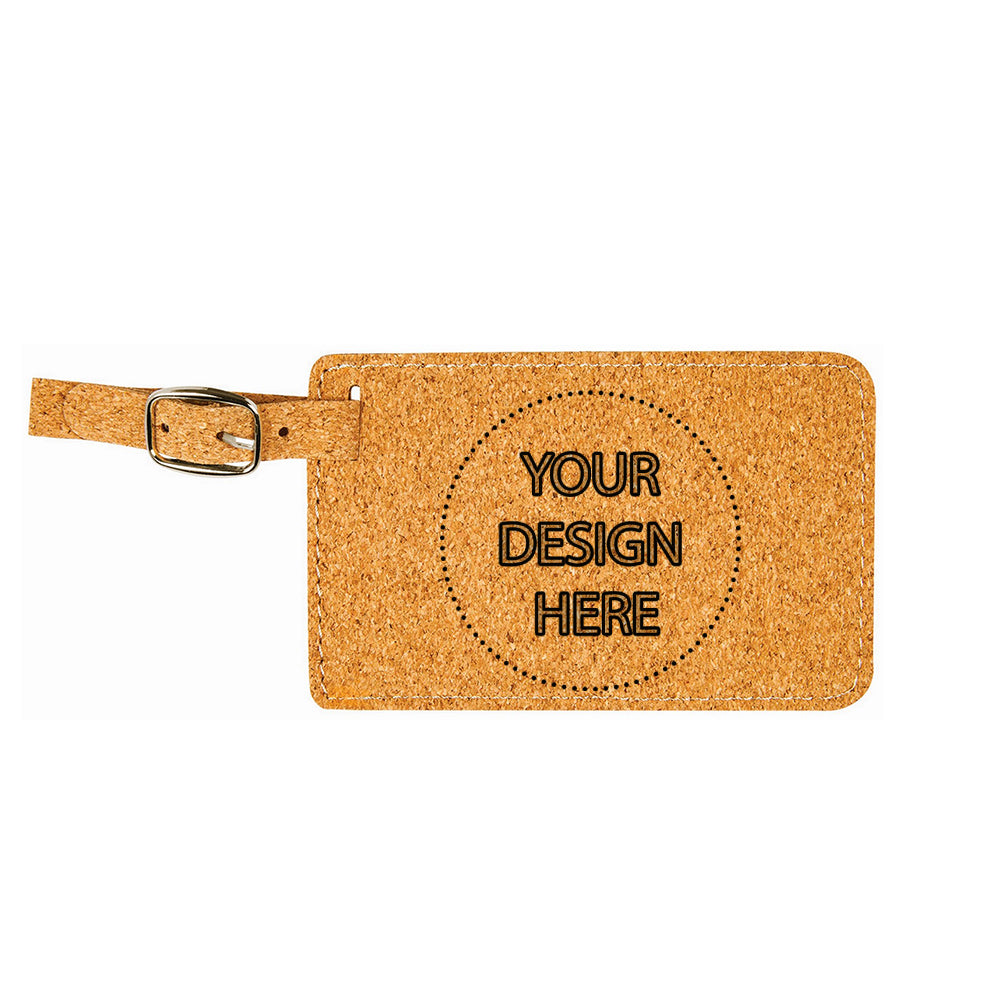 Cork Luggage Tag