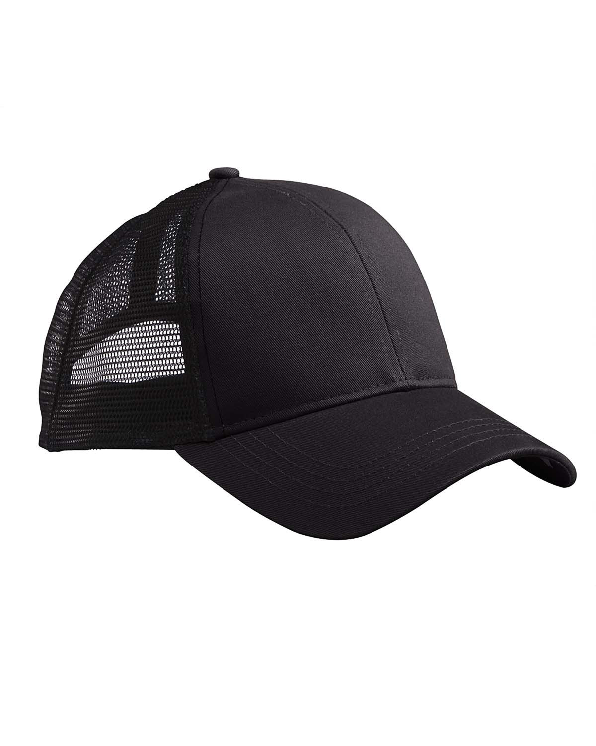 Customizable Econscious Eco-Blend Trucker Hat in black