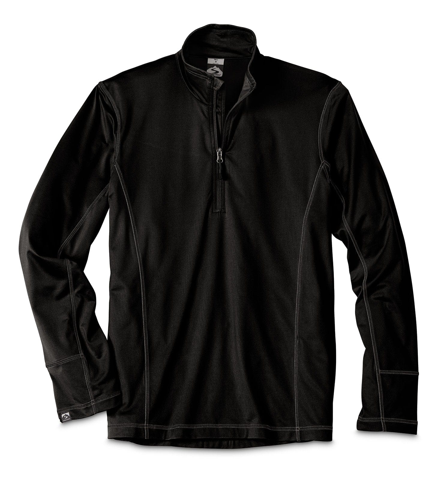 Storm Creek Men's Stabilize performance fleece jacket in  black.