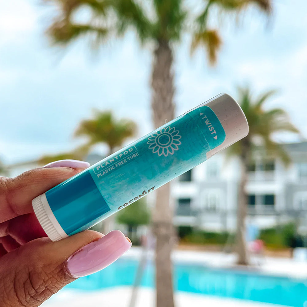 Organic Lip Balm in Plant Pod Tubes, 10k Minimum