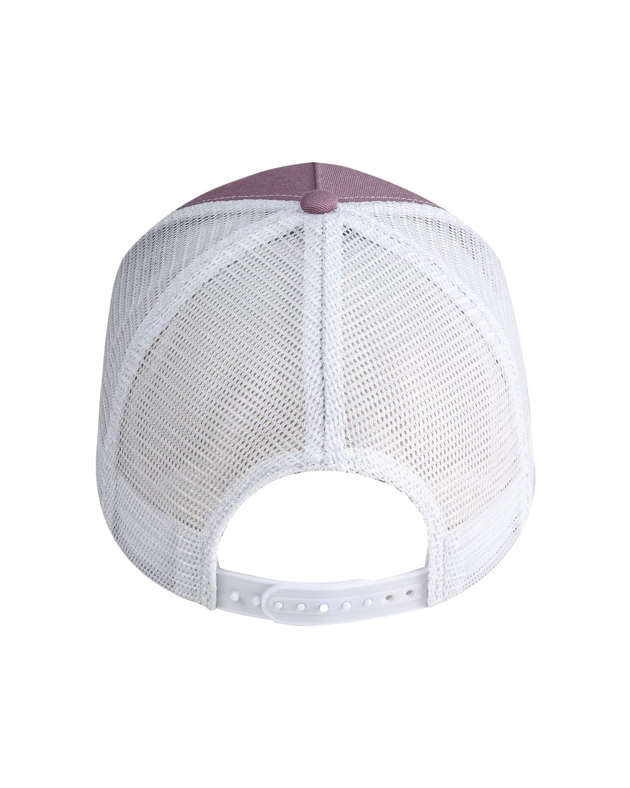 Custom branded Econscious Eco-Blend 5-Panel Trucker Hat in Lilac