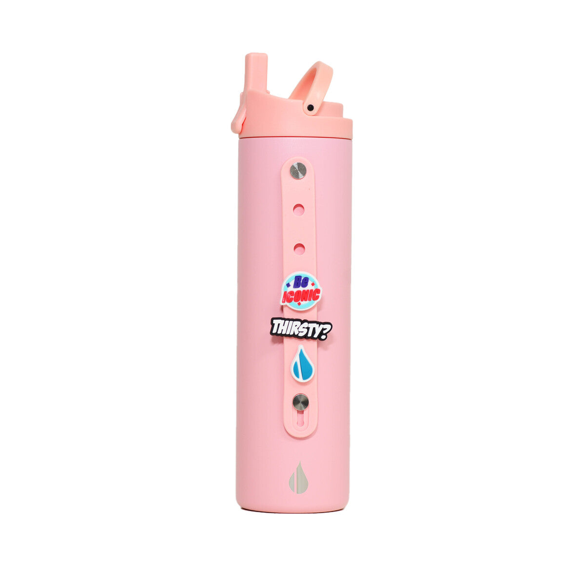 Elemental® 20 oz Stainless Steel Charm Bottle in rose