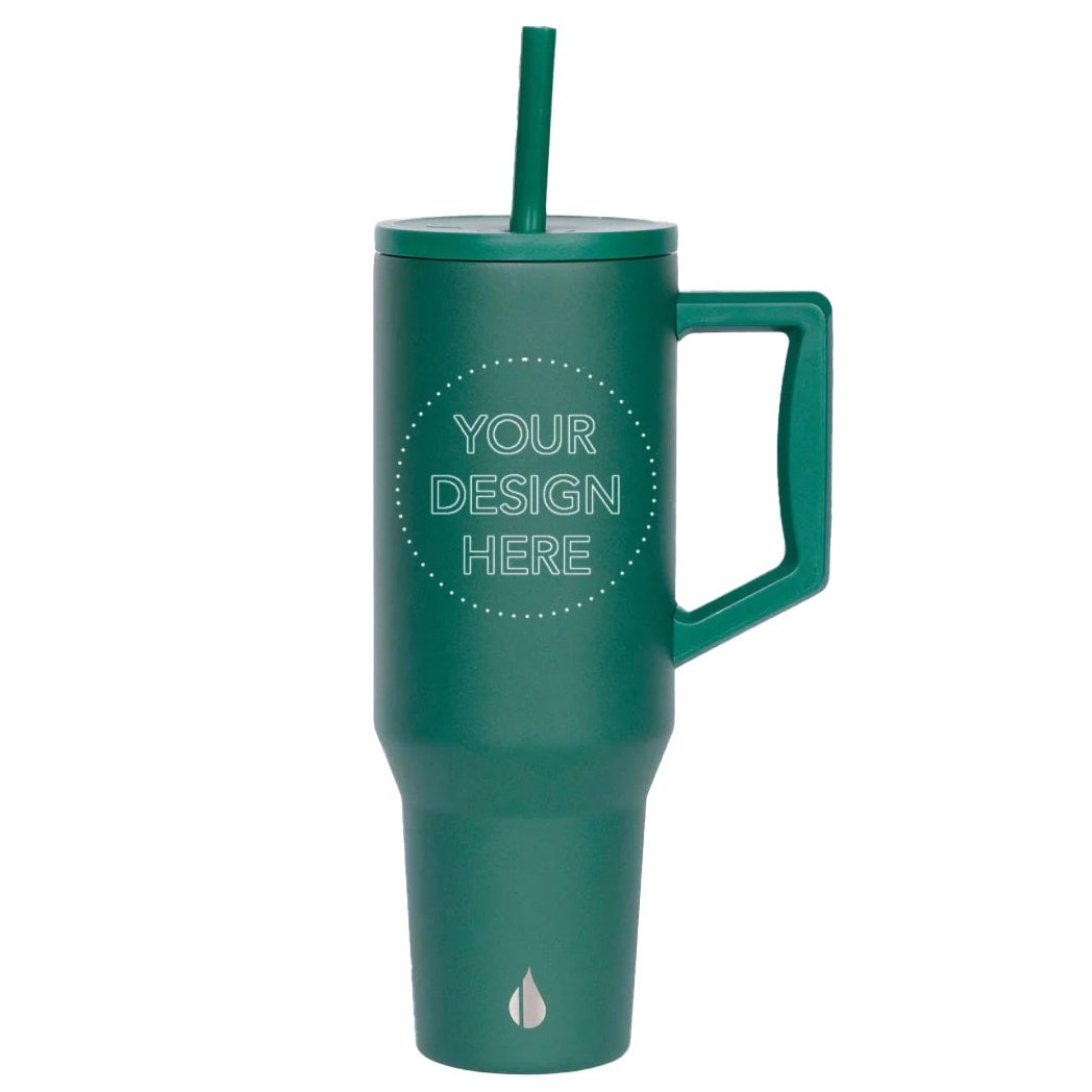 Elemental Commuter 40 oz Stainless Steel Tumbler- Custom Branded