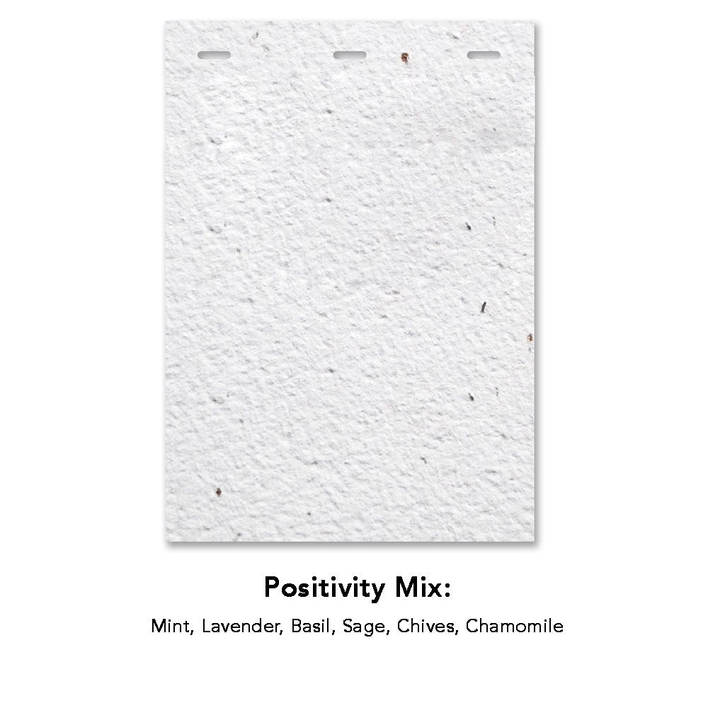 Customizable Seeded Paper Name Badge - Made in the USA