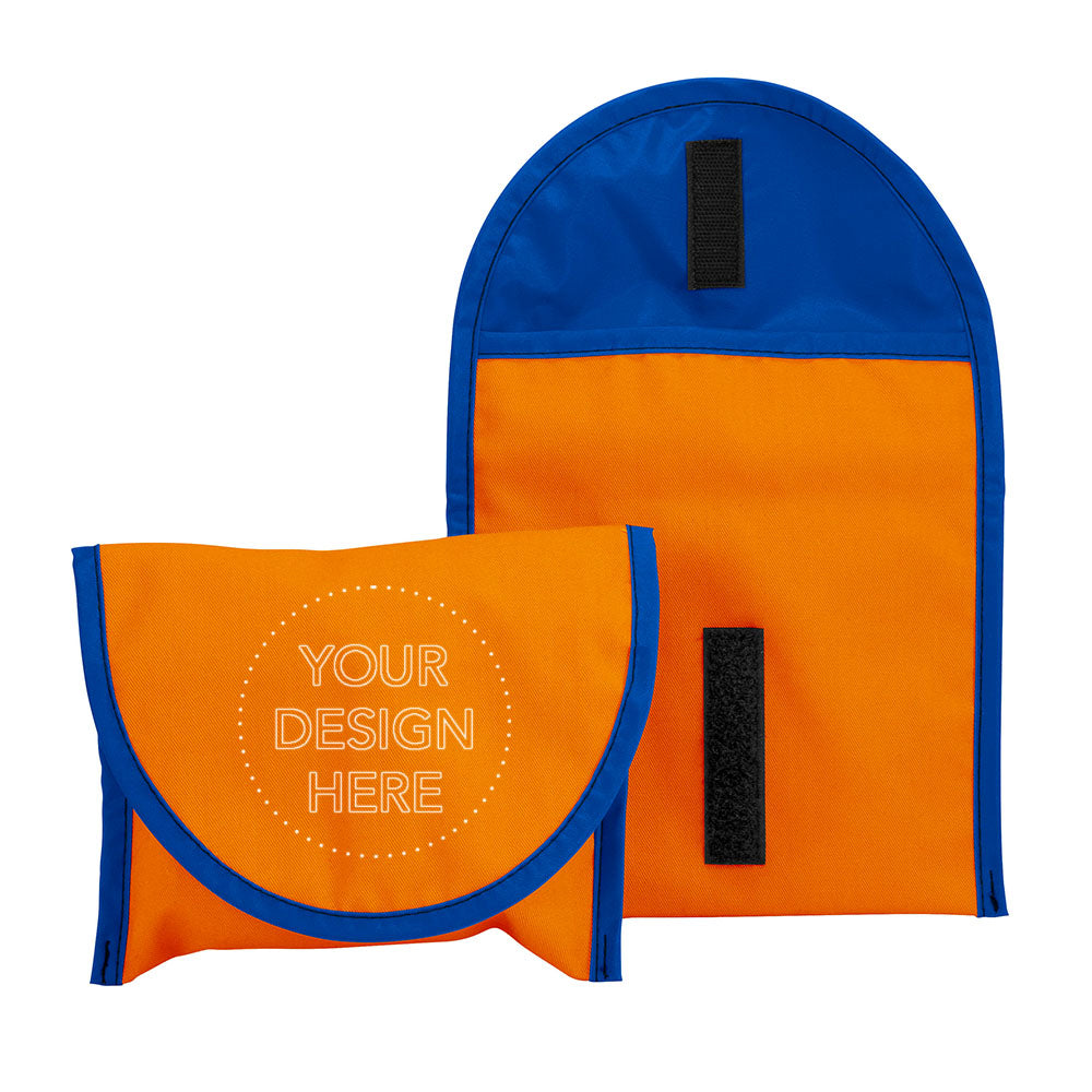 Snak-A-Lope™ Recycled Snack Bag with logo.