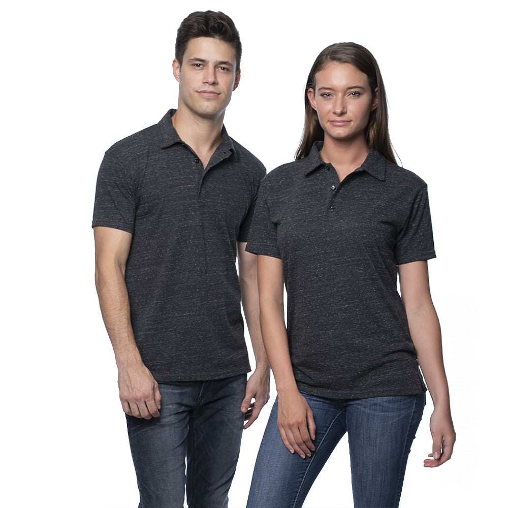 Royal Apparel Unisex Eco Triblend Polo lifestyle