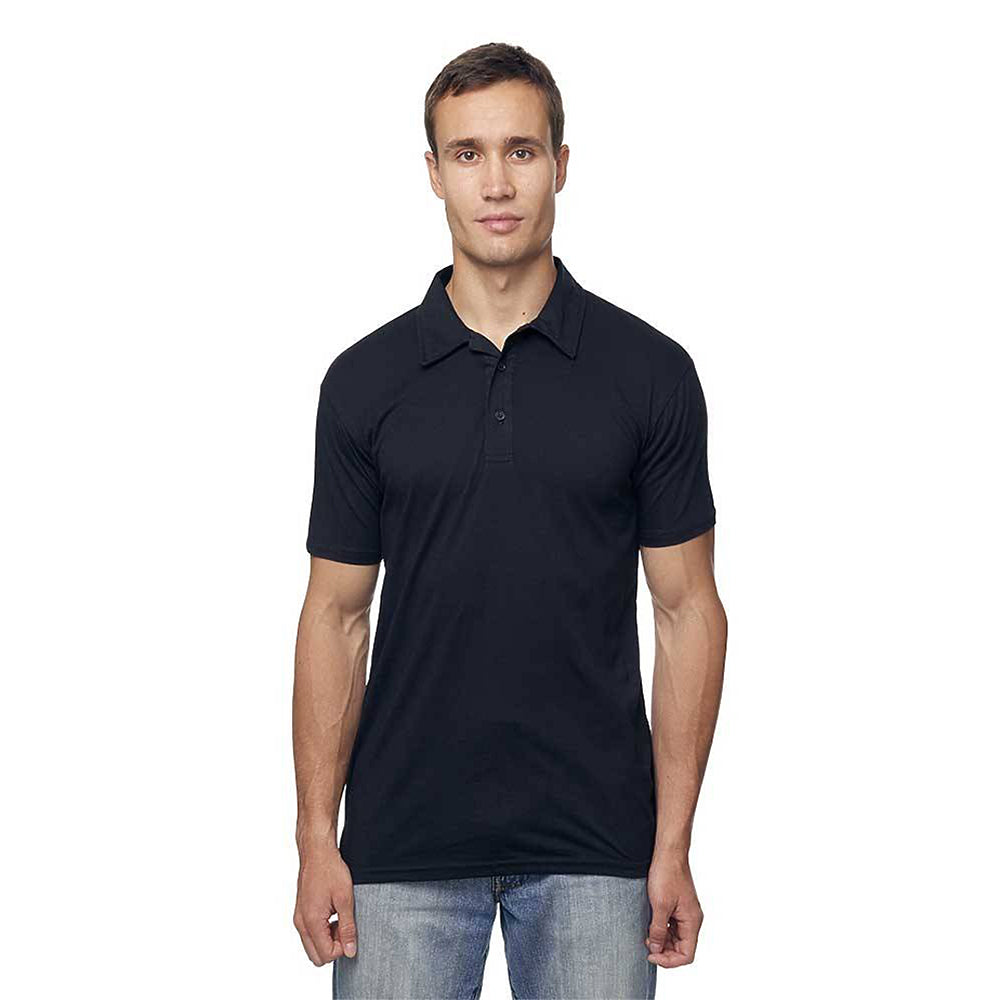 Royal Apparel Unisex Organic Cotton Short Polo in night