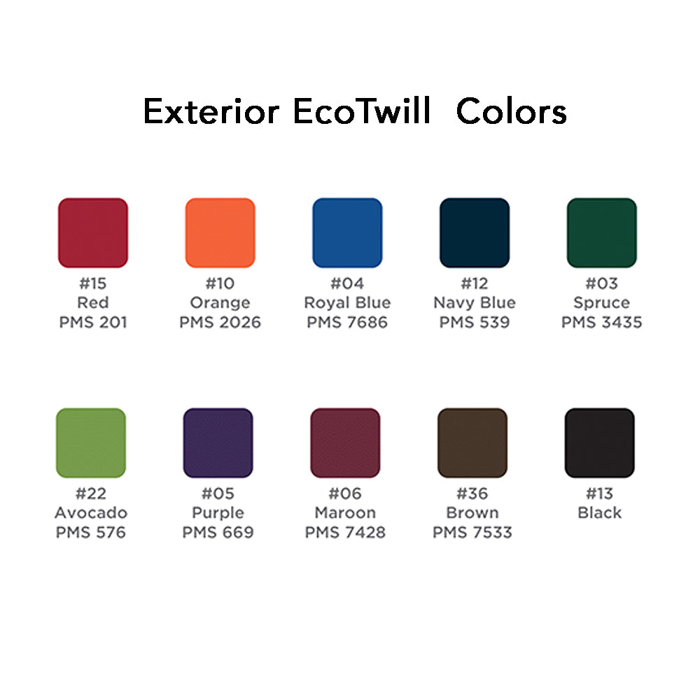 Snak-A-Lope™ Recycled Snack Bag color choices.