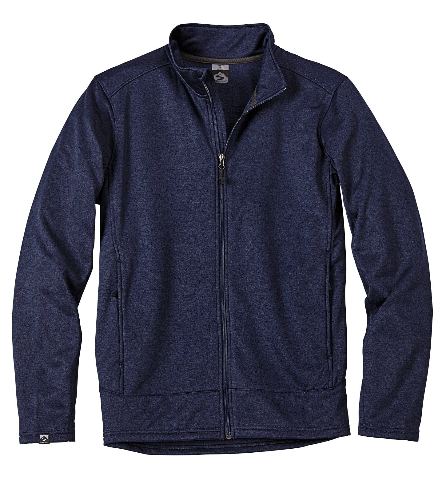 Storm Creek Men's Stabilize performance fleece jacket in navy.