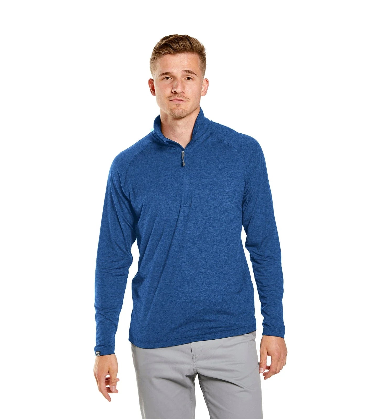 Storm Creek® Men's Recycled Pacesetter Quarter Zip indigo