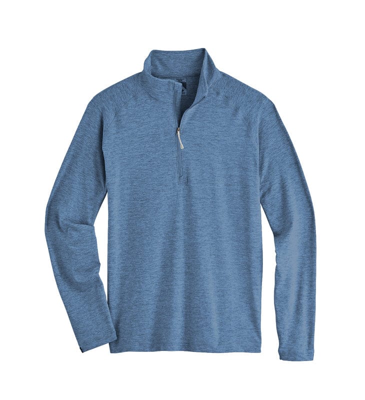 Storm Creek® Men's Recycled Pacesetter Quarter Zip smokey blue