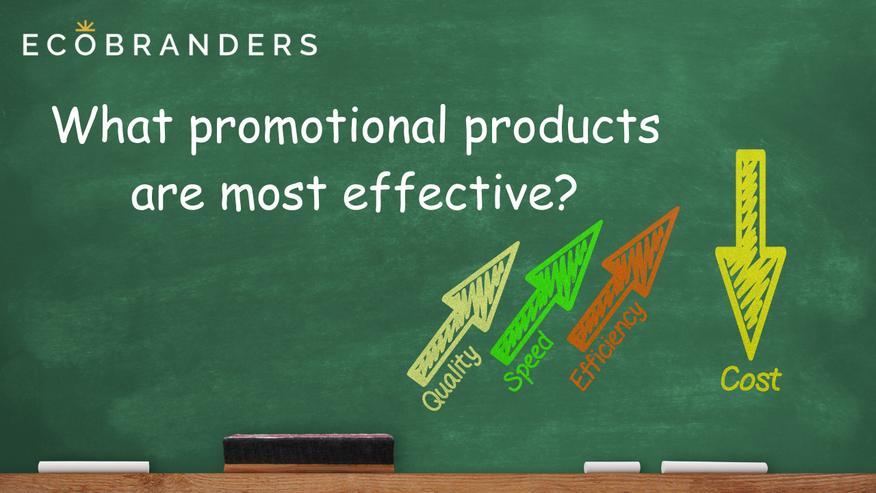 What promotional products are most effective?