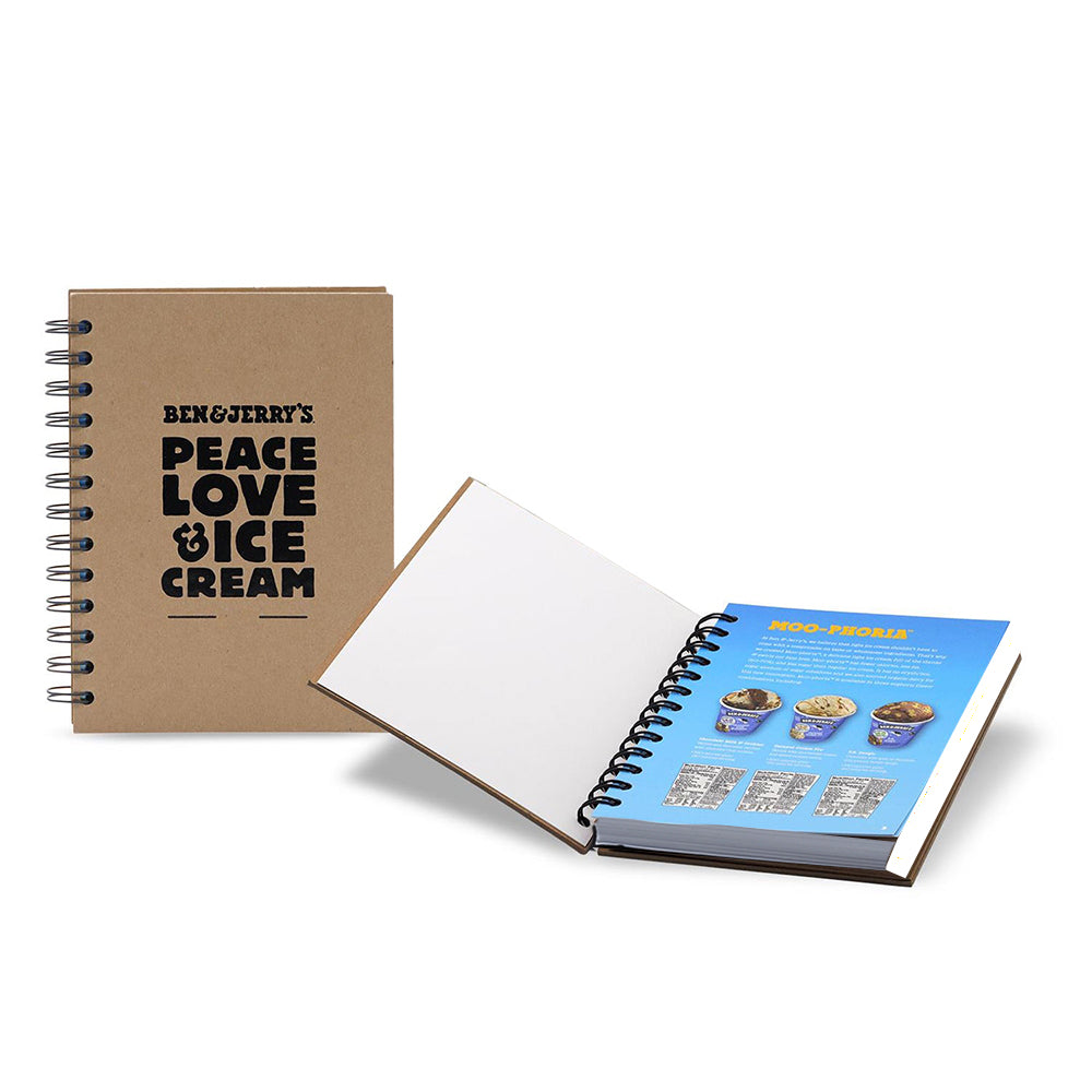 5x7 Classic Spiral Notebook - USA Recycled- Custom Branded