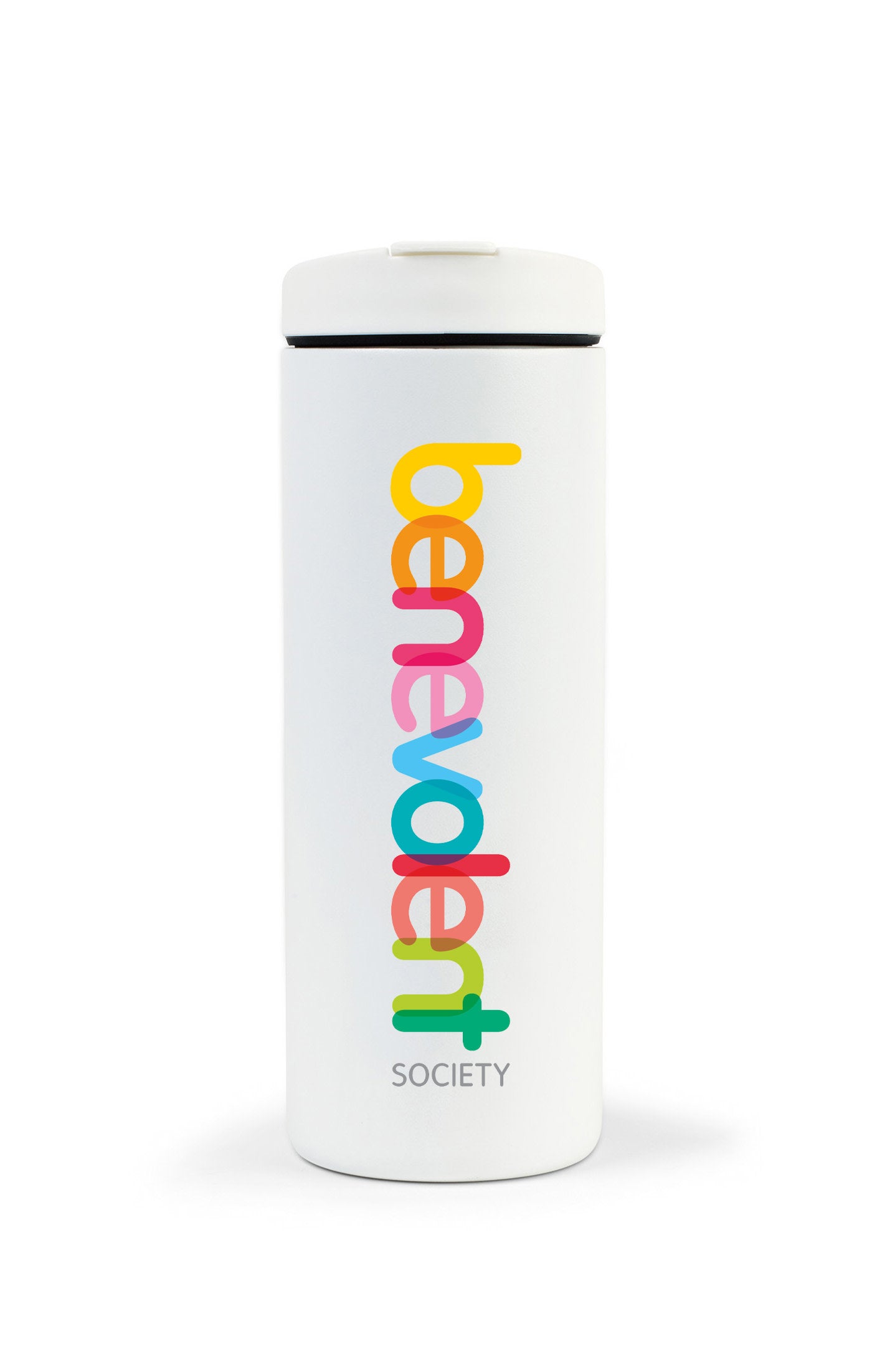 Customizable Miir stainless steel 16oz insulated travel tumbler with logo.