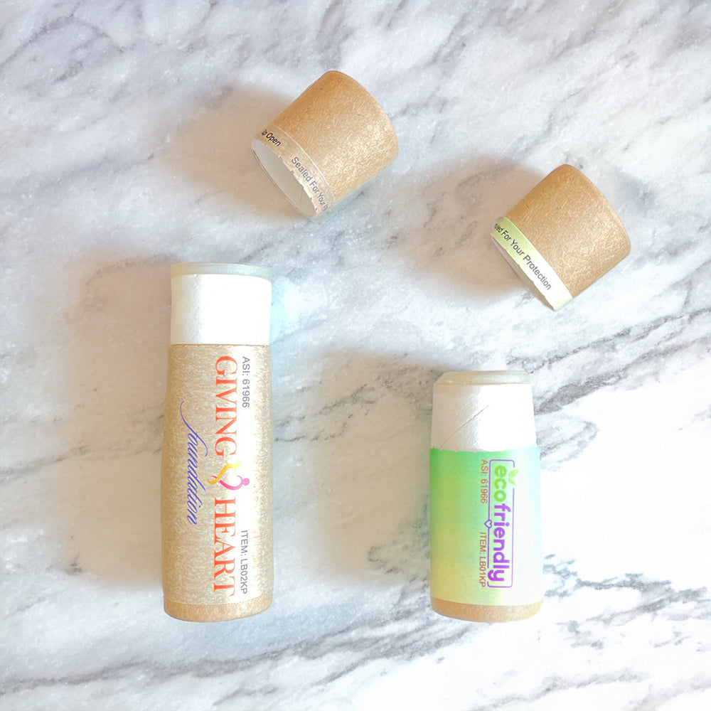 Lip Balm Moisturizer in Kraft TubeLip Balm Moisturizer in Mini Kraft Tube