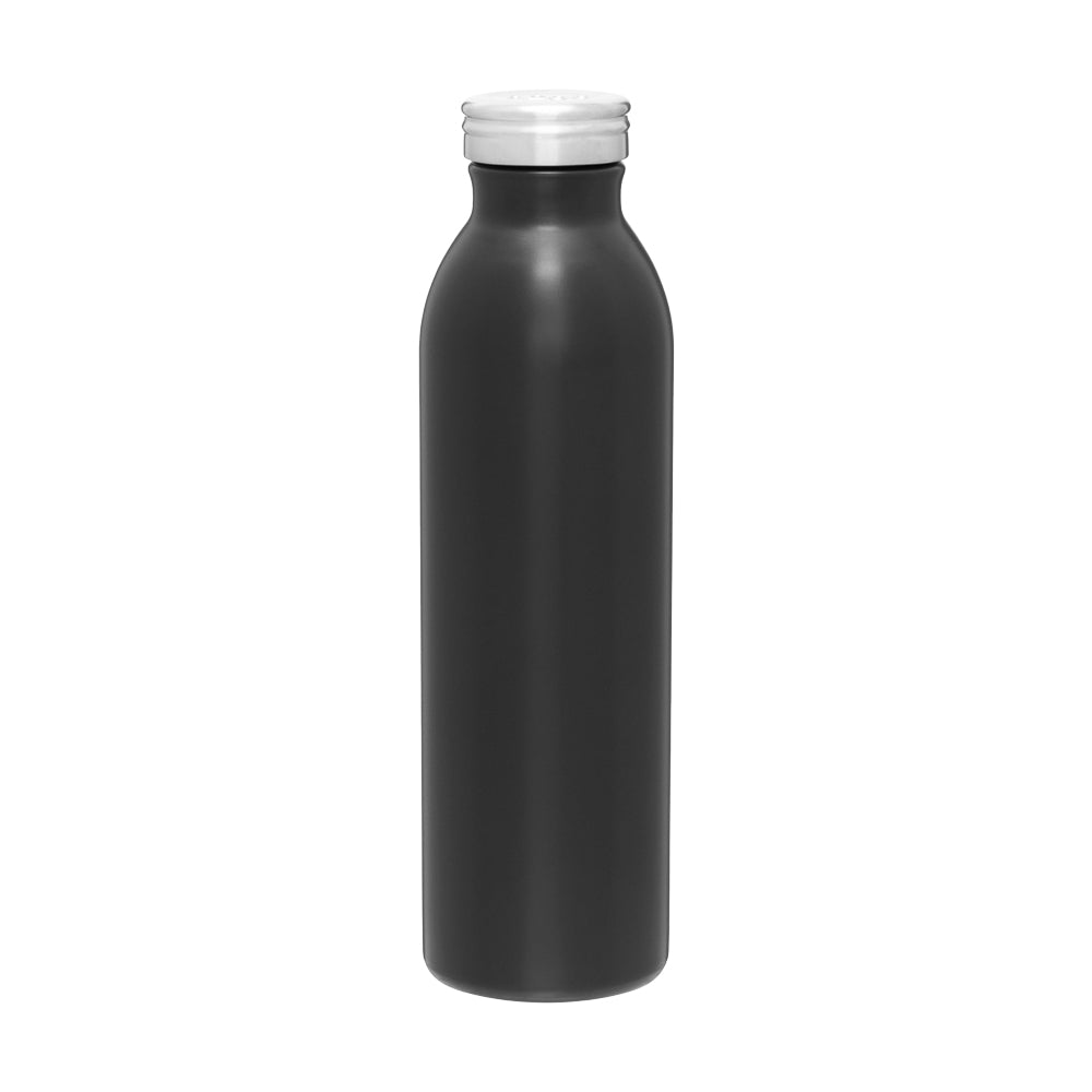 Customizable 21 oz Insulated Stainless Steel Easton Bottle in black.