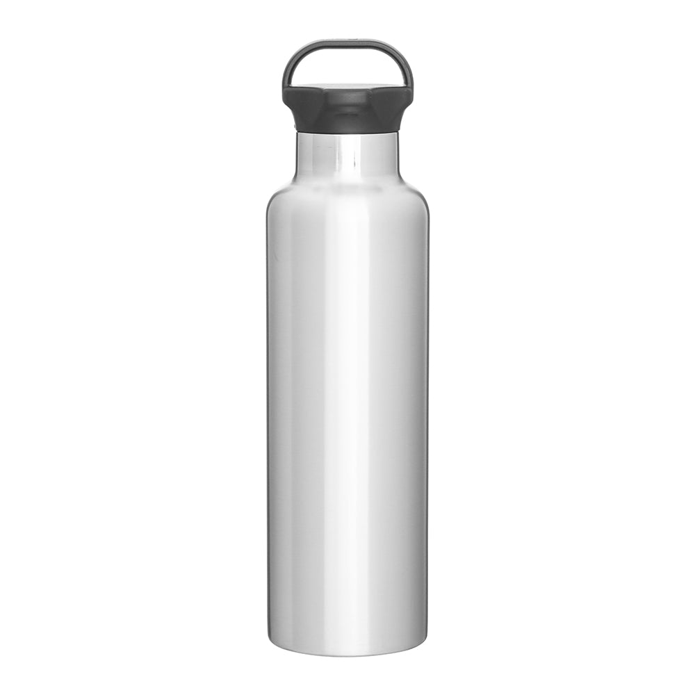 Customizable 24 oz Insulated Stainless Steel Ascent Bottle in stainless
