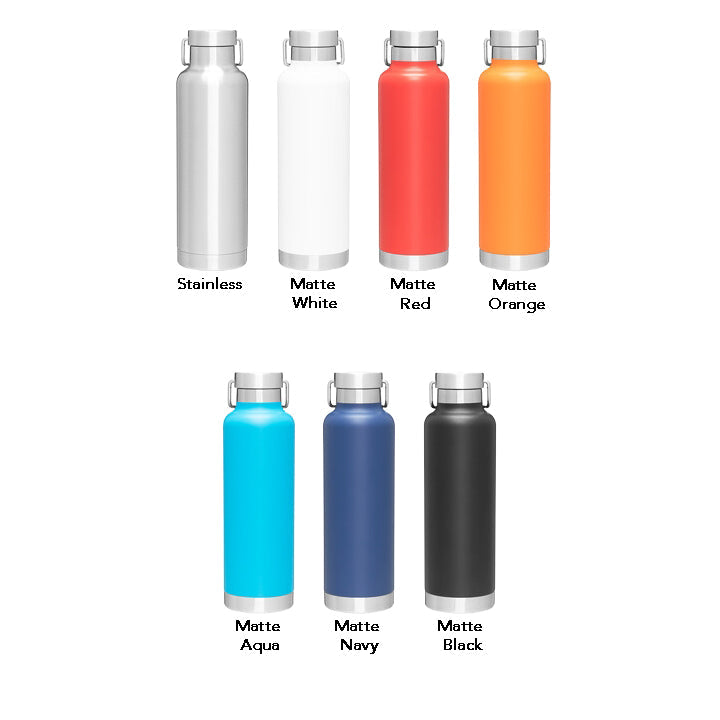 Customizable 24 oz Insulated Stainless Steel Journey Bottle