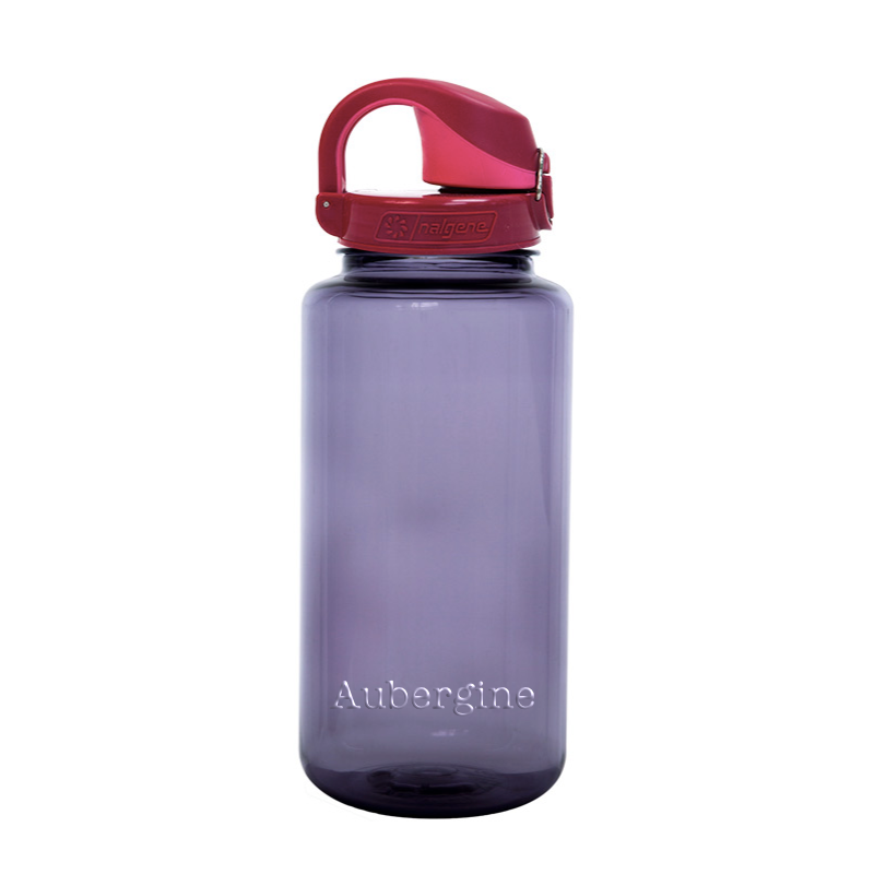 Customizable Nalgene® 32 oz On-The-Fly Sustain Bottle in Aubergine