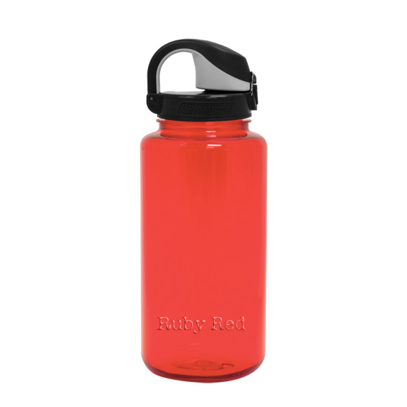 Customizable Nalgene® 32 oz On-The-Fly Sustain Bottle in Ruby Red