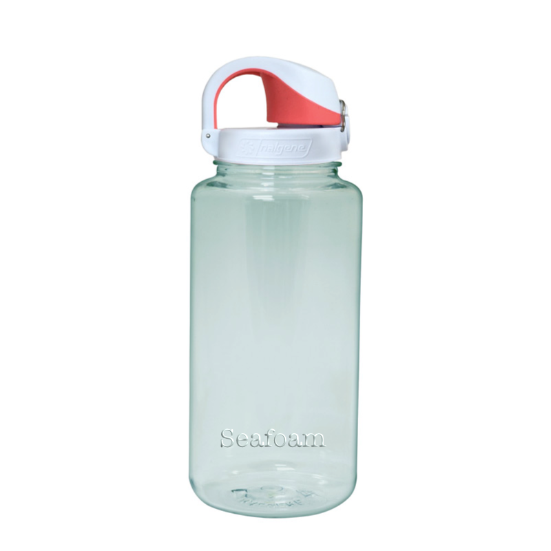 Customizable Nalgene® 32 oz On-The-Fly Sustain Bottle in Seafoam