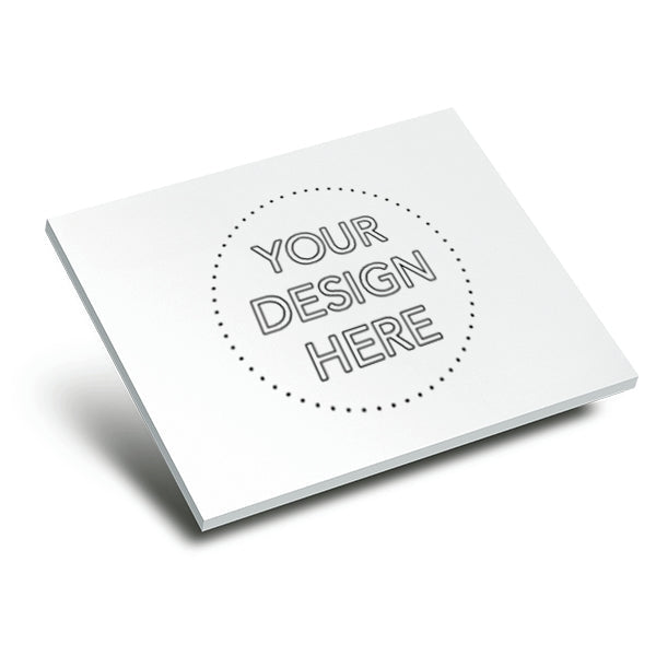 4x3 Customized Sticky Notepads | 100% Recycled Paper - Custom Branded