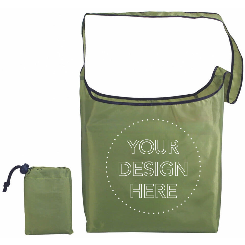Recycled Poly rPET Sling Bag with Pouch