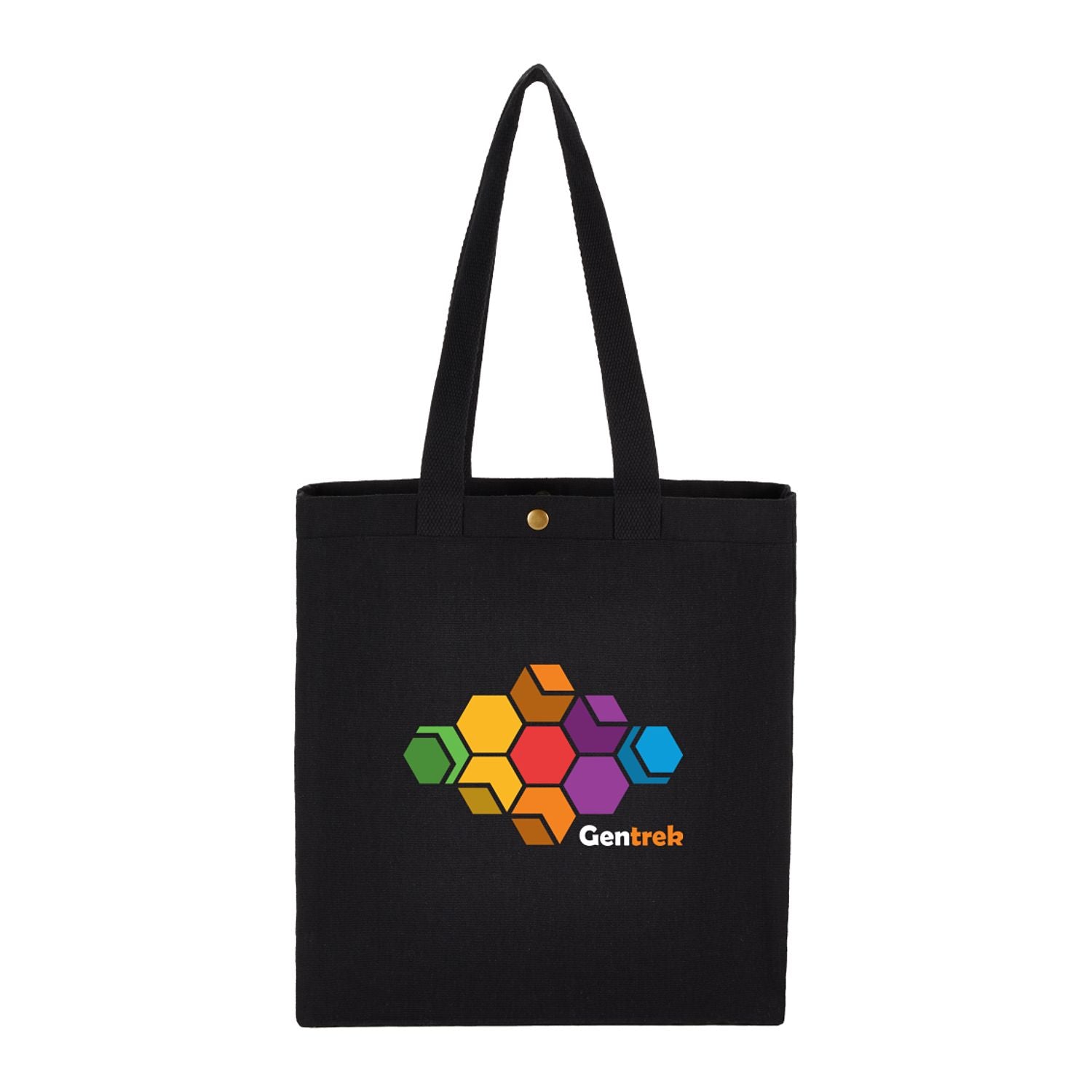 Repose 100% Recycled Cotton Box Tote with Snap