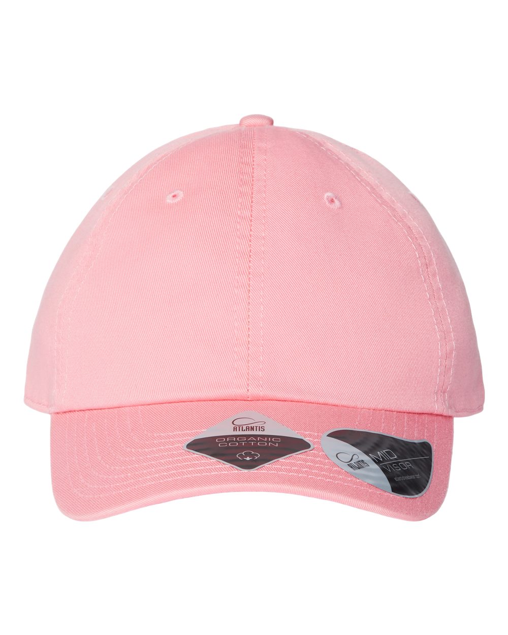 Customizable Atlantis Headwear Organic Cotton Fraser Hat in pink