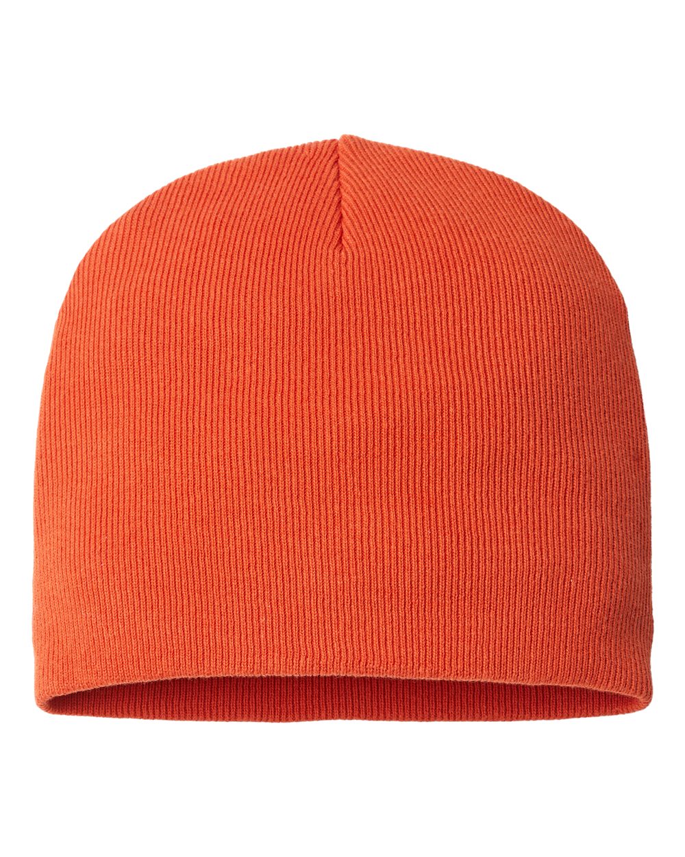 Customizable Atlantis Headwear Organic Cotton Yala Beanie in orange