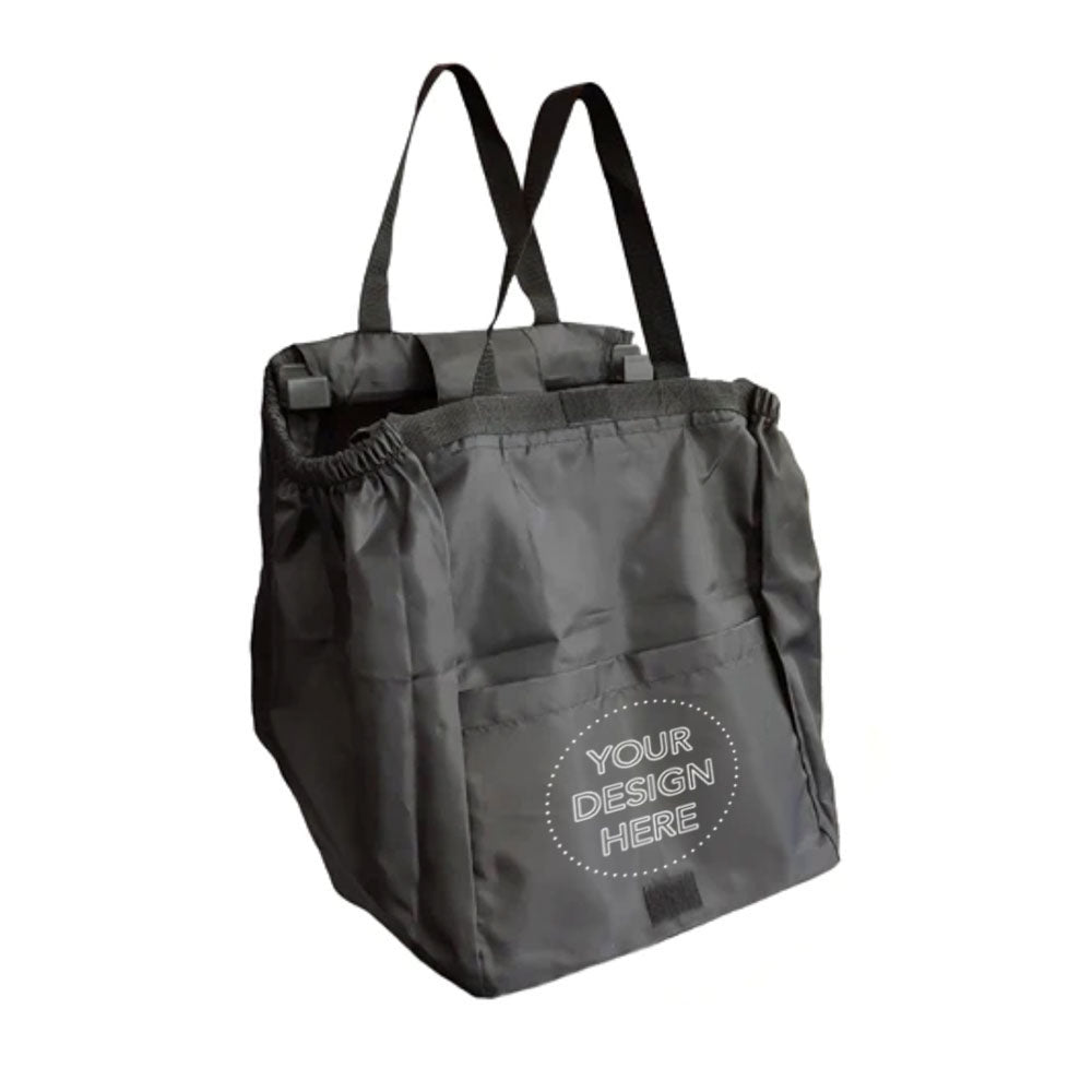Customizable Bagito Grocery Cart Hang Bag- 100% Recycled Poly