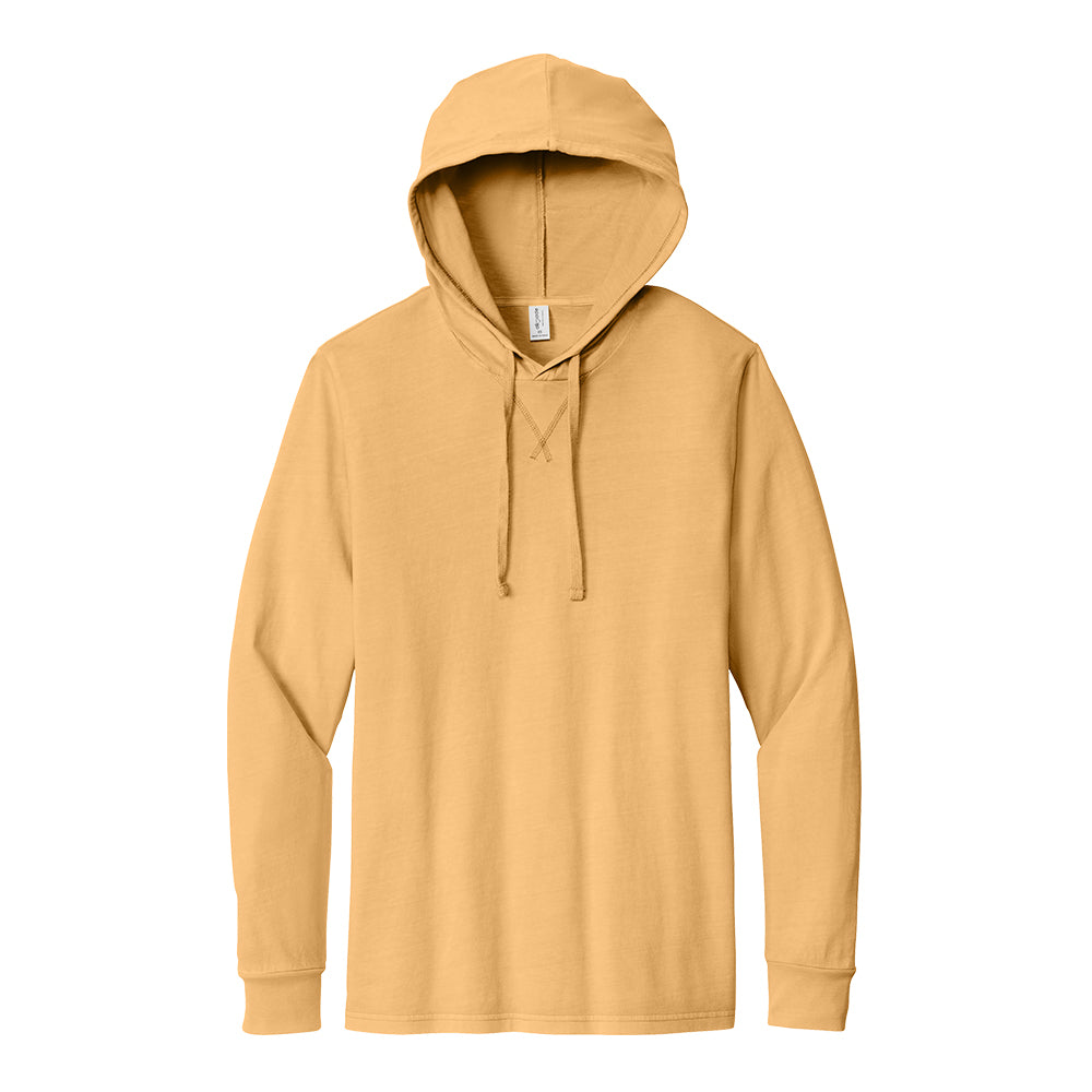 Allmade® Unisex Mineral Dye Organic Cotton Hoodie in wheat.