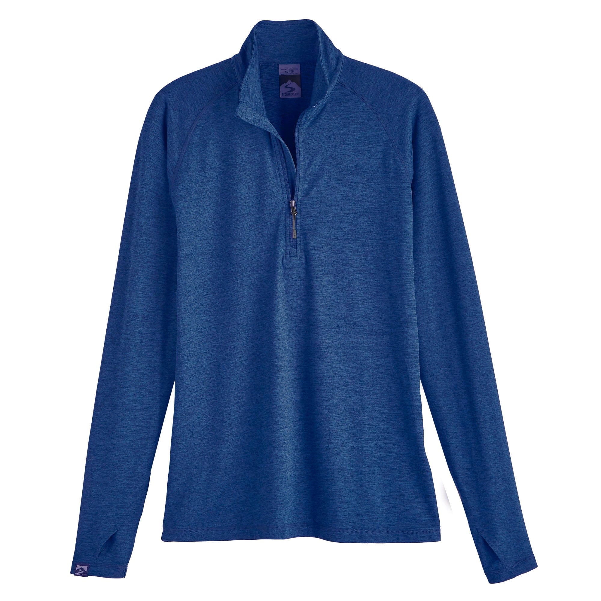 Storm Creek® Women's Recycled Pacesetter Quarter Zip blue